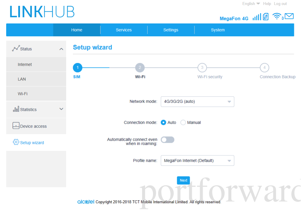 Easiest Way To Get An Open Port On The Alcatel Linkhub HH40V Router