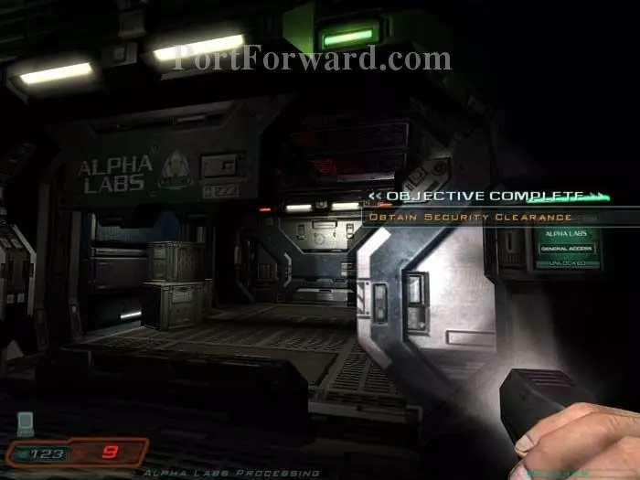 Doom 3 Walkthrough - Doom 3 201