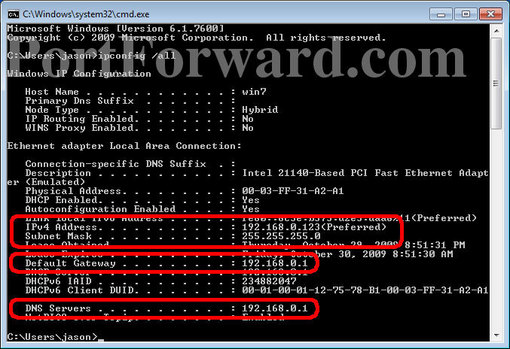 Portforwardnutie Asus WL-520GC