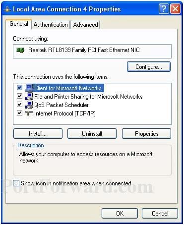 Tcp 6 Uninstall Windows Vista