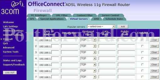 3Com OfficeConnect ADSL Wireless 54Mbps 11g