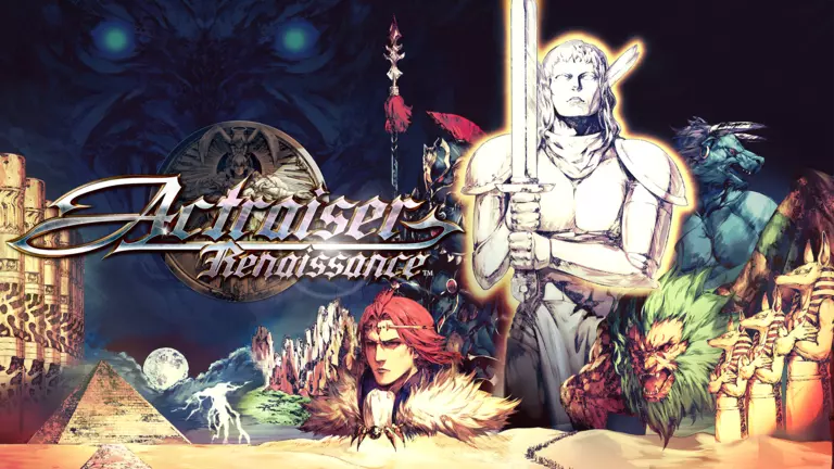 Actraiser Renaissance game art showing characters