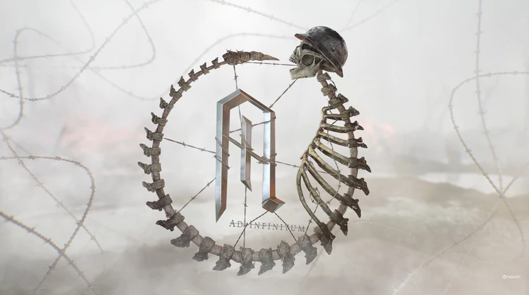 Ad Infinitum game logo artwork