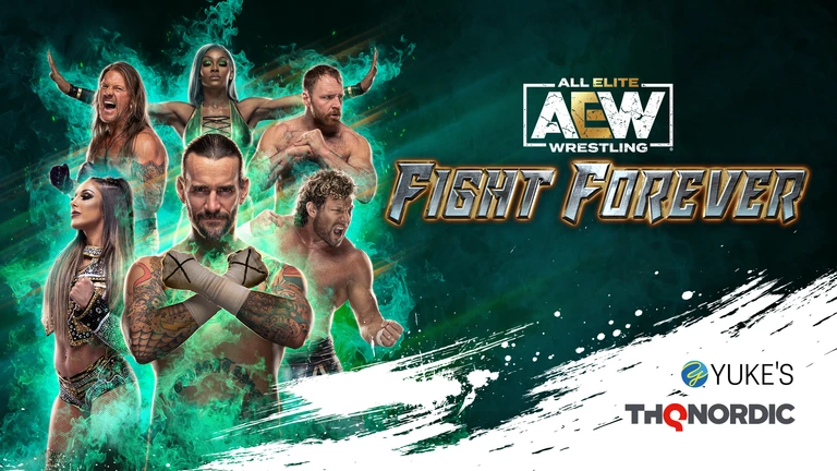 AEW: Fight Forever game cover artwork