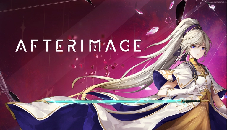Afterimage artwork featuring the game's heroine Renee