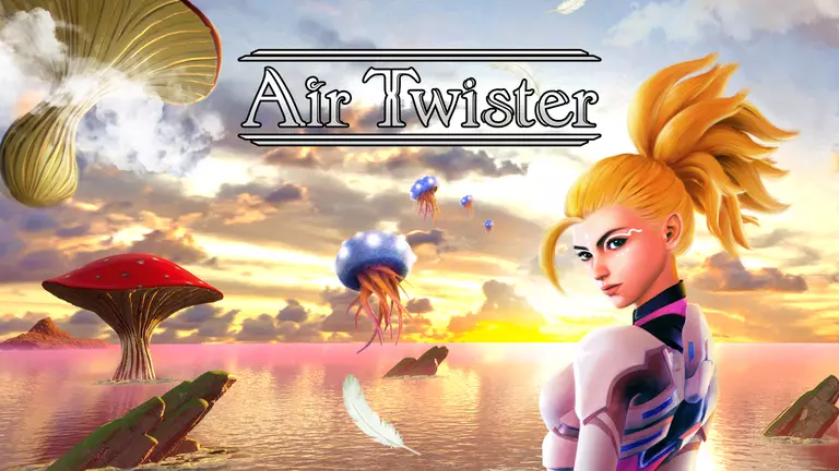 Air Twister game cover artwork featuring Princess Arch