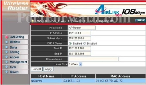Airlink+ Airlink101-AR410W