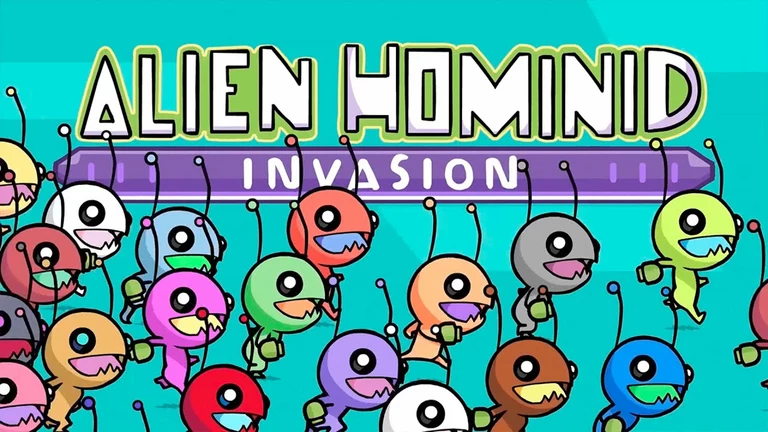 Alien Hominid Invasion game artwork
