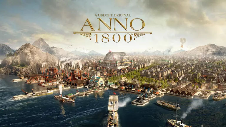 Anno 1800 game cover artwork