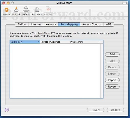 Port Mapping Airport Extreme Fastest Apple AirPort Extreme Router Port Forwarding Instructions