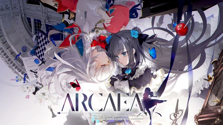 Arcaea game art with characters