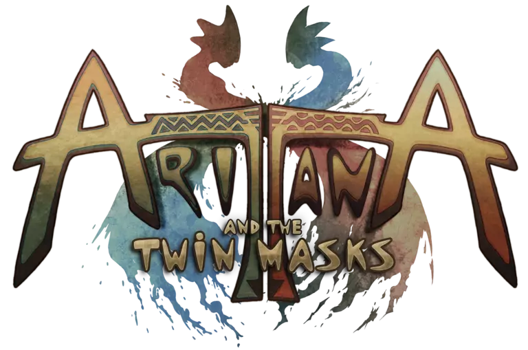 aritana and the twin masks logo