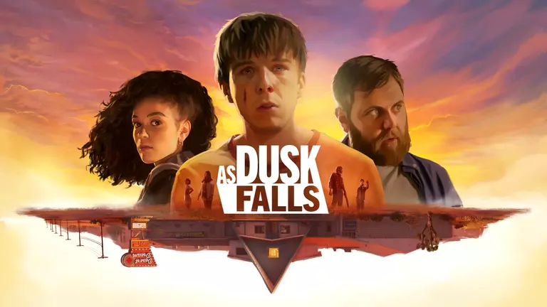 As Dusk Falls game cover artwork