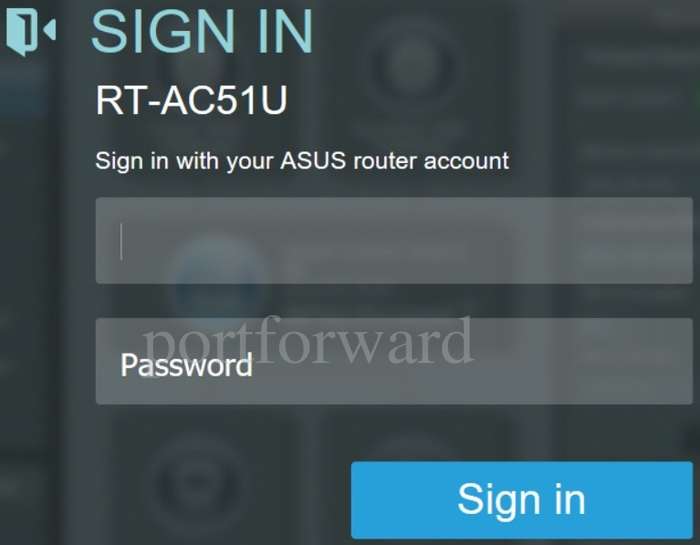 Opening Ports in a Asus RTAC51U Router