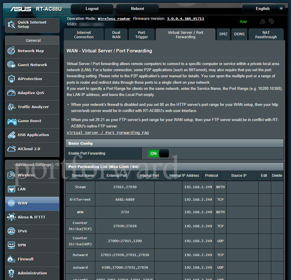 open-ports-on-the-asus-rt-ac88u-router