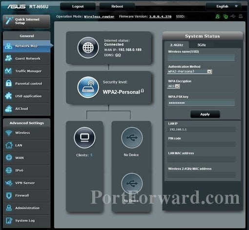 Fastest Asus RT-N66U Router Port Forwarding Steps