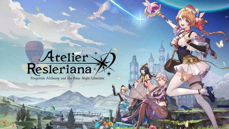 Atelier Resleriana: Forgotten Alchemy and the Polar Night Liberator game artwork