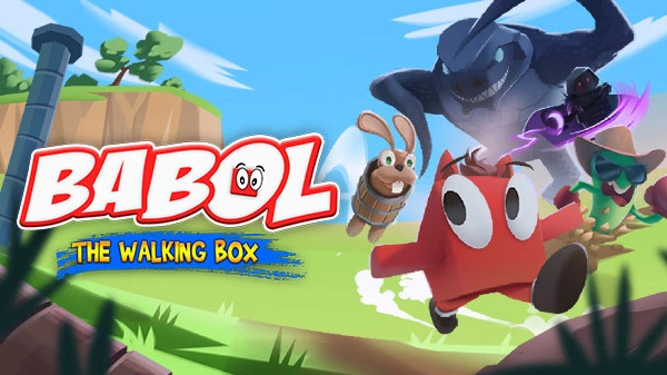 Babol the Walking Box game art showing characters running.