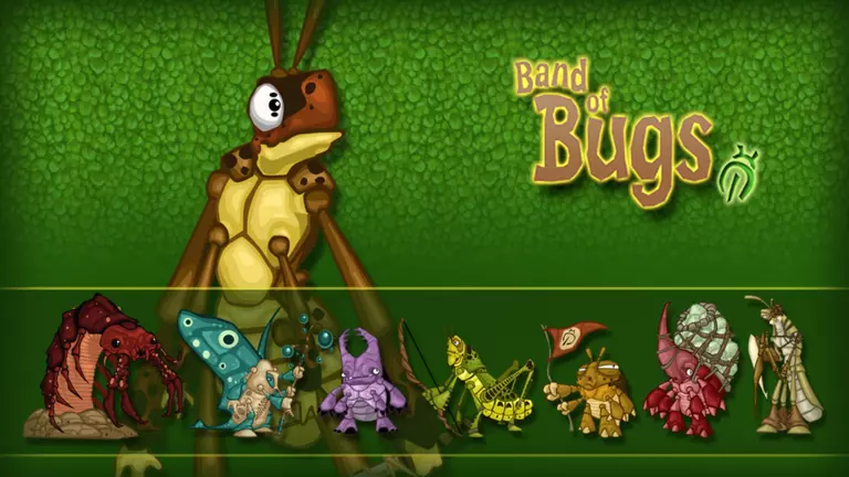 Band of Bugs artwork featuring various bugs