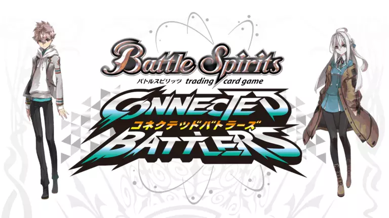 Battle Spirits: Connected Battlers game art showing characters.