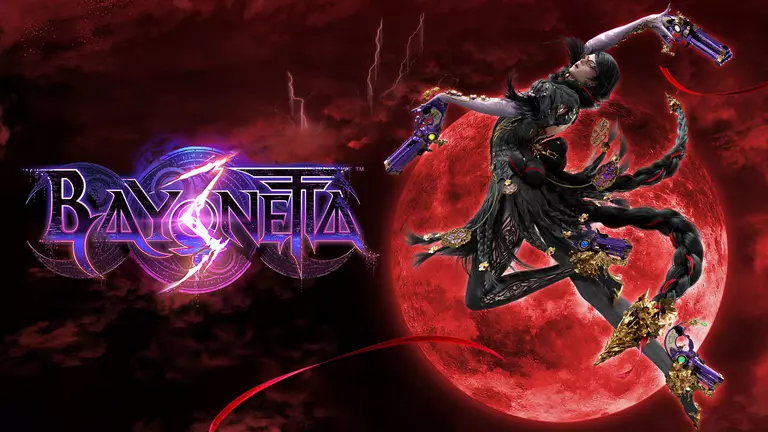 Bayonetta 3 game cover artwork