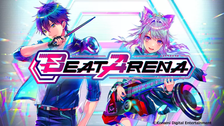 Beat Arena artwork featuring colorful musicians