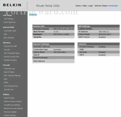 Belkin F5D7234-4v1