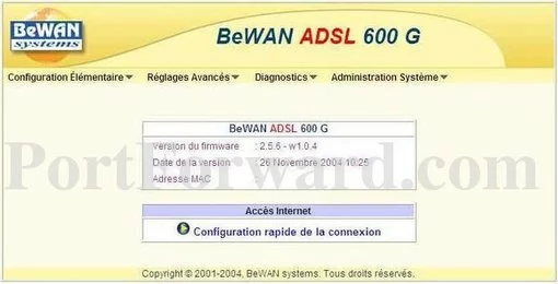 BeWAN ADSL-600G