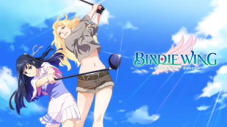 Birdie Wing: Golf Girls' Story cover artwork featuring Aoi and Eve