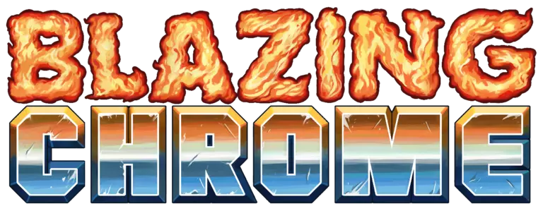 blazing chrome logo