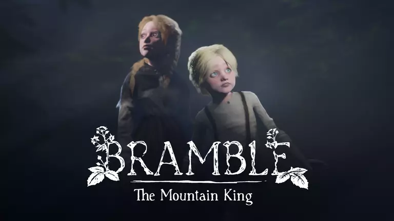Bramble: The Mountain King characters looking up into the light.