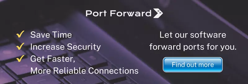 Port forward network utilities graphic