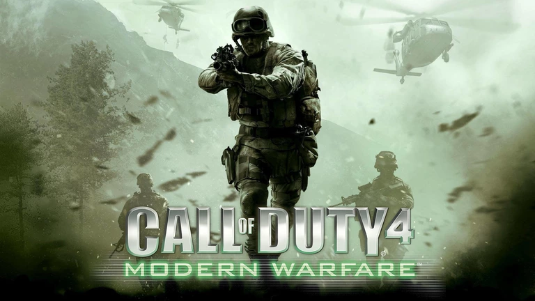 Call of Duty 4: Modern Warfare game cover artwork