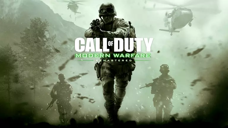 Call of Duty: Modern Warfare Remastered game cover artwork