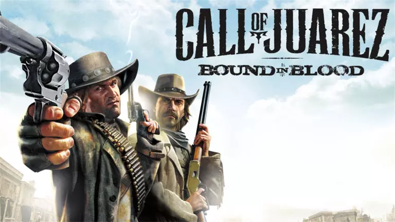 Call of Jarez: Bound in Blood game artwork featuring the McCall brothers Ray and Thomas