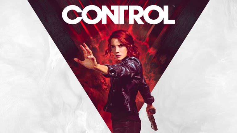 Control game artwork featuring Jesse Faden