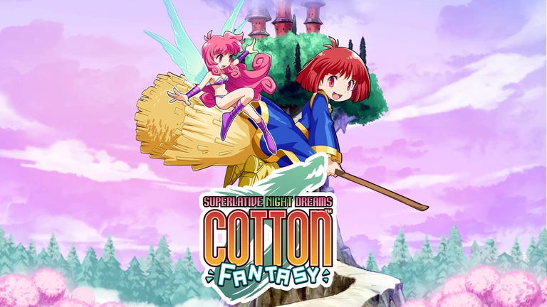 Cotton Fantasy artwork featuring the characters Silk and Cotton