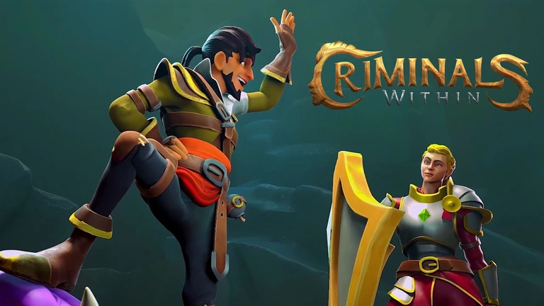 Criminals Within game artwork featuring Jarel and Helena