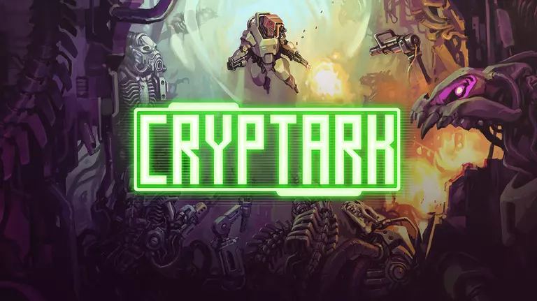 Cryptark game cover artwork