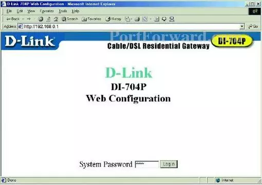 Dlink DI-704P-revA