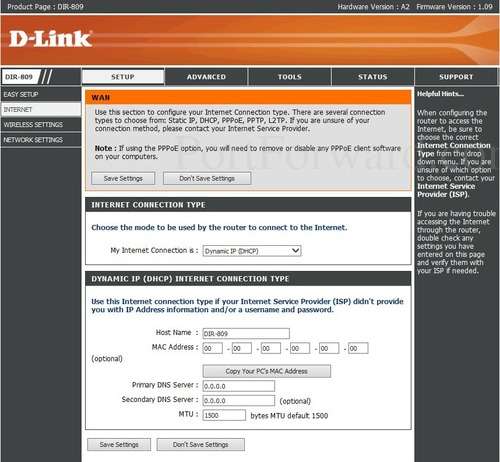 Simple D-Link DIR-809 Router Port Forwarding Instructions