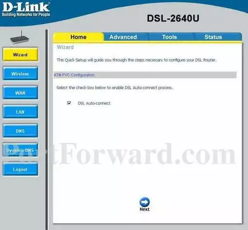 Dlink DSL-2640U