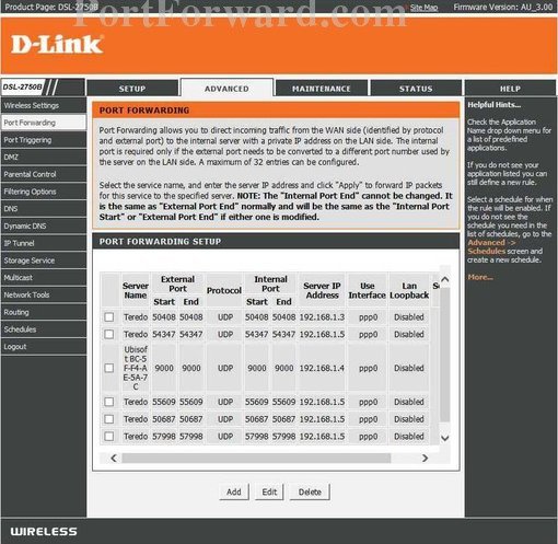 Fastest D-Link DSL-2750B Router Open Port Instructions