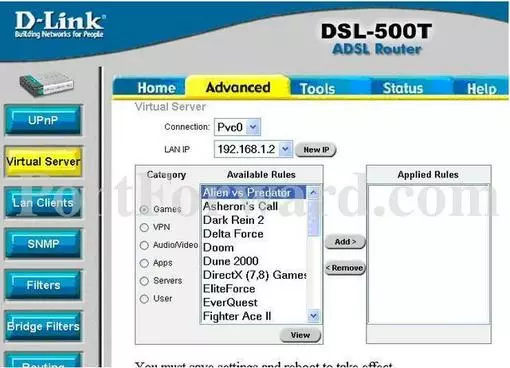 Dlink DSL-500Tv2