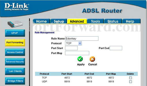 Настройка dsl 504t ru