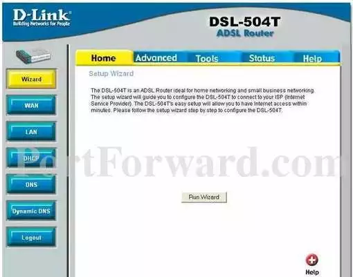Dlink DSL-504Tv2