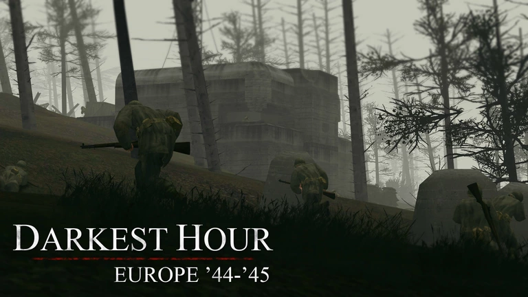Darkest Hour: Europe '44-'45 screenshot with logo