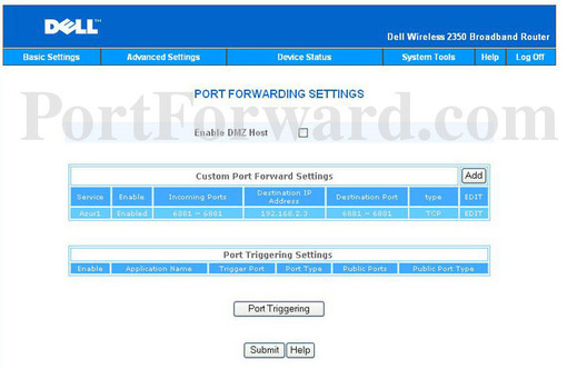 Dell TrueMobile-2350 Screenshot 4