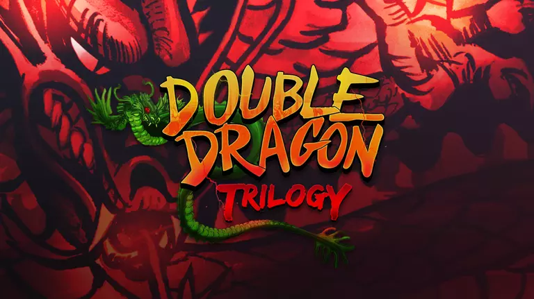 Double Dragon Trilogy game cover artwork