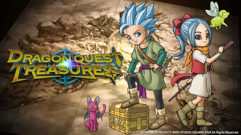 Dragon Quest Treasures game cover artwork